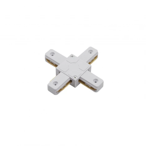 Коннектор X-образный однофазный Favourite Practica 2201-CW-004