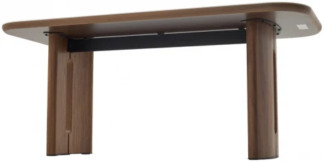 Стол БАРК (BARK) 180 цвет CA035, керамика / Орех (WALNUT), ®DISAUR M-City 64422