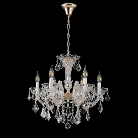 Подвесная люстра Crystal Lux CRISTELLE SP6 GOLD