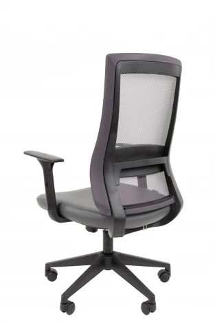 Офисное кресло Chairman 500LT Россия экокожа серый/TW-04 серый Б/П 7187917