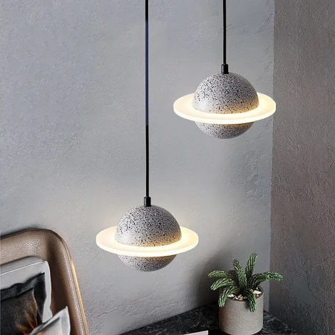 Подвесной светильник Lightera Albury LE141L-20S (LED, 220V, на проводе, круглые)