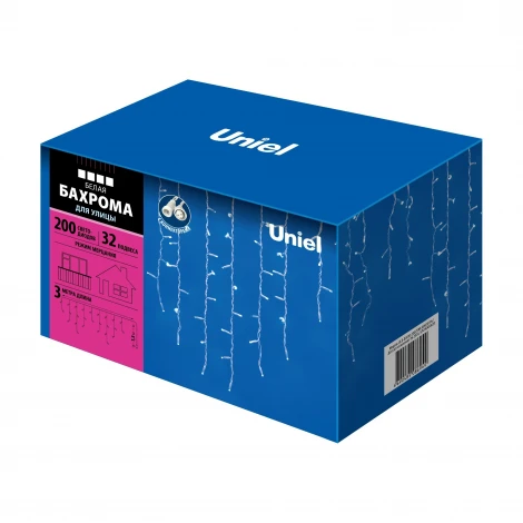 Гирлянда Uniel ULD-B3010-200/TWK WHITE IP67