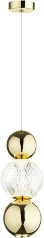 Подвесной светильник Crystal 5008/7LA (LED, 220V, на проводе, шарики)
