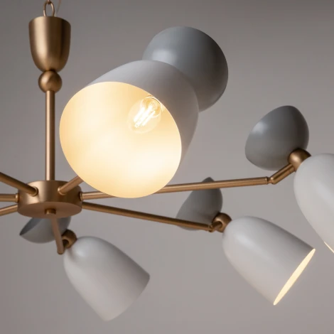 Подвесная люстра Maytoni Cloches MOD113PL-07W (220V, на цепи)