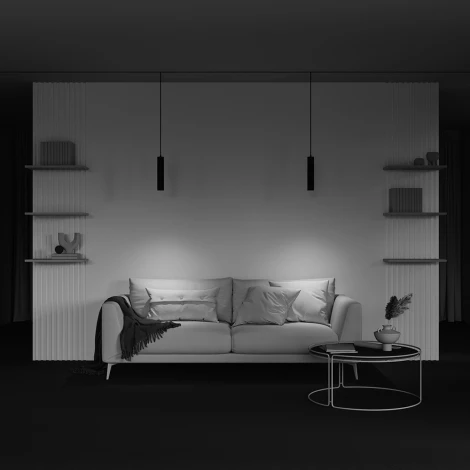 Трековый светильник магнитный светодиодный 48V 12W Maytoni Technical Фокус / Focus Led TR016-2-12W4K-B-1