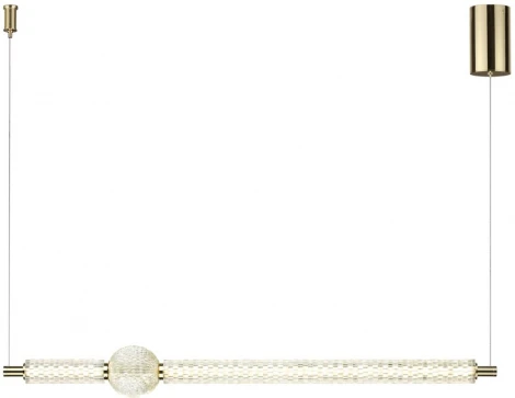 Подвесной светильник Odeon Light Crystal 5008/28L золотой/металл/акрил LED 28W 4000K 2340лм (220V, на проводе, шар)