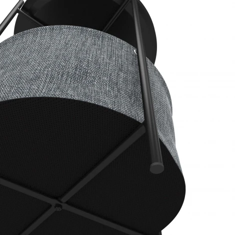 Журнальный стол LAVARIS Берген рогожка 82/39/ черный муар 4862947305