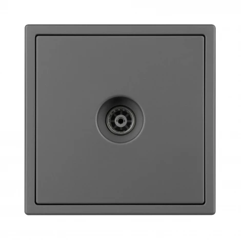 Механизм телевизионной розетки SCT-NOBE-MTV1-SFPL-GR (Arlight, Серый базальт) 054295