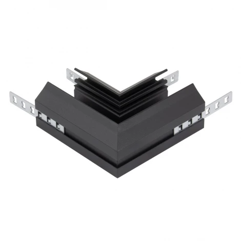 Соединитель угловой для натяжного потолка AM Group AM540 BK SMART