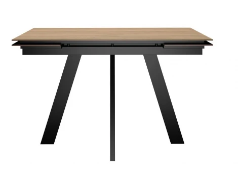 Стол DikLine DM140M Дуб галифакс/опоры черные 00-00084253