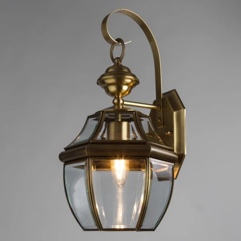 Настенный фонарь уличный Arte Lamp Vitrage A7823AL-1AB