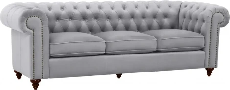 Диван Chester Classic ОГОГО (арт.344527), (Ткань/Серый)