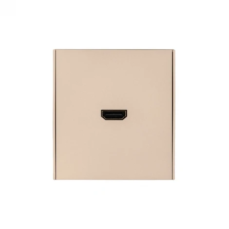 Розетка HDMI с/у шелк Kranz Strong KR-78-0730-8