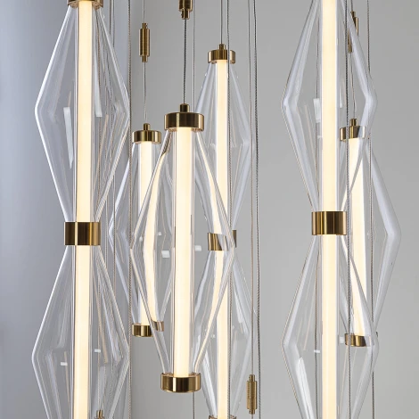 Подвесная люстра каскадная Citilux Tanna CL253040