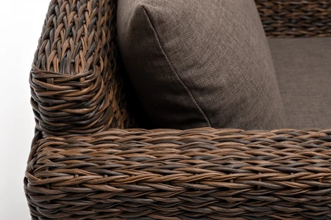 "Капучино" кресло из искусственного ротанга (гиацинт), цвет коричневый 4SIS YH-C1130W-3-TW brown