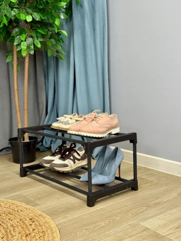 Полка для обуви Sheffilton SHT-SR3-P черный/черны 7535631702