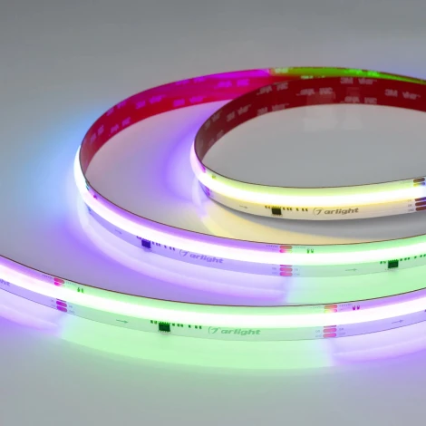 Светодиодная лента DMX-COB-X1008-18mm 24V RGB-PX126 (11 W/m, IP20, CSP, 5m) (Arlight,) 062128