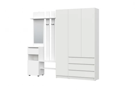 Прихожая Бали, Белый. Комплект 12 Арника 00-00287642
