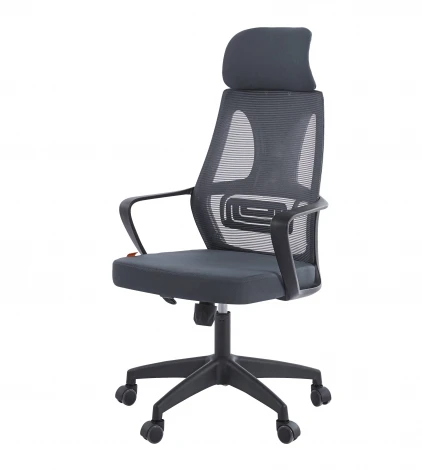 Офисное кресло Chairman CH636 черный пластик, темно-серый 7146006