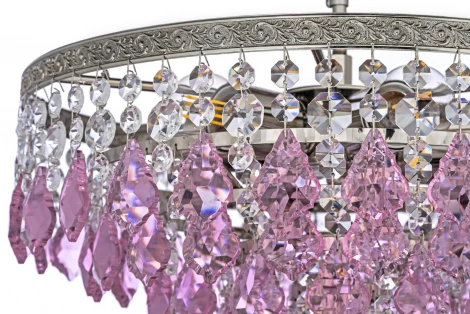 Потолочная люстра на штанге хрустальная Arti Lampadari Castellana Gold Castellana E 1.3.38.603 N (220V)