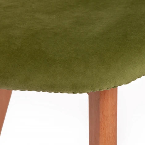 Стул CINDY SOFT (mod. C1021F1) / 1 шт. в упаковке Tetchair (Вельвет,Бук/Зеленый) арт.15844
