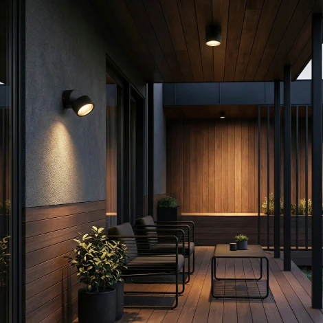 Накладной светильник Elektrostandard Okko 35157/U 3000K черный