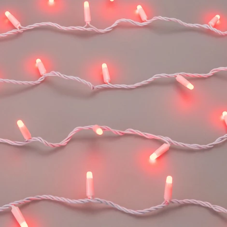 Светодиодная гирлянда ARD-STRING-CLASSIC-10000-WHITE-100LED-MILK-SYNC RGB (230V, 6.5W, RF ПДУ, 1000) (Ardecoled, IP65) 064835