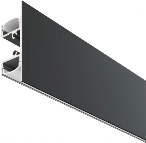 Алюминиевый профиль накладной 18x48 Maytoni Led Strip ALM-1848-B-2M