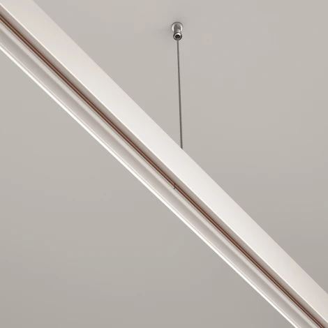 Коннектор прямой накладной белый Maytoni Accessories for tracks Exility TRA034C-21W