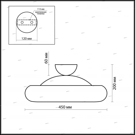 Потолочный светильник Odeon Light Taron 2869/28LC