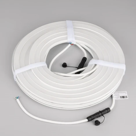 Светодиодная лента герметичная MOONLIGHT-PRO-SIDE-X336-16x16mm 24V RGBW-Warm (12 W/m, IP67, 10m, wire x2) (Arlight, Вывод боковой) 054977