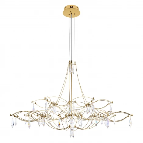 Подвесная люстра светодиодная Loft It Mira 10590/1000 Gold Asfour