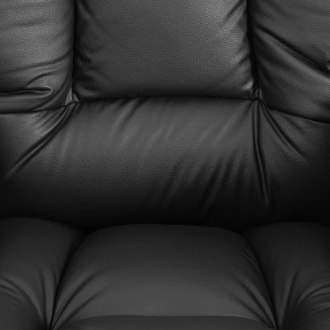 Кресло Линкольн Металбл/Lincoln Metalbl кож/зам, черный, 36-6 Tetchair 25686