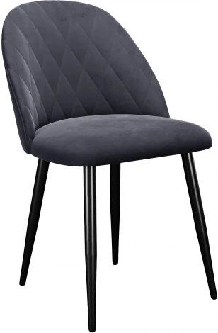 Стул DikLine 302 B28 ANTRACITE, ножки черные