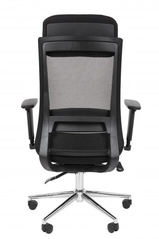 Офисное кресло Chairman 500LUX Россия ткань T черный/TW-01 черный 7210649