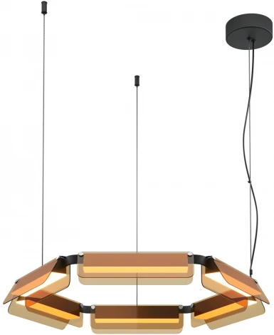 Подвесной светильник Maytoni Flat MOD296PL-L40BC3K (LED, 220V, на тросе)