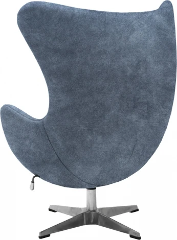 Кресло Bradex Home EGG STYLE CHAIR темно-серый, искусственная замша (RF 0691)