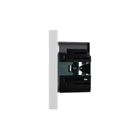 Розетка USB-A+Type-C 3А с функцией быстрой зарядки жемчуг Kranz Strong KR-78-0734-4