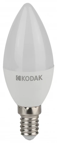 Светодиодная лампа Kodak LED B35-7W-865-E14 K 7Вт свеча холодный дневной свет Е14 (Б0057625)