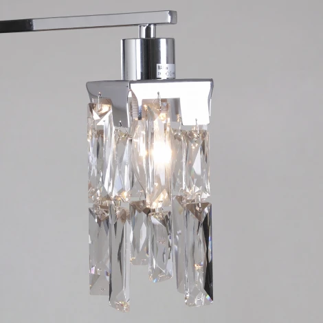 Бра хрустальное ILLUMICO IL3601-1WSQ-26 CR DS