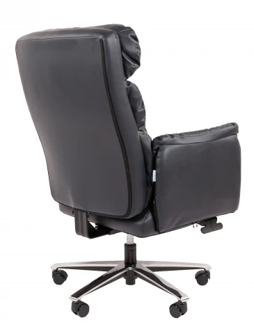 Офисное кресло Chairman 433 Россия экокожа черная 7210899