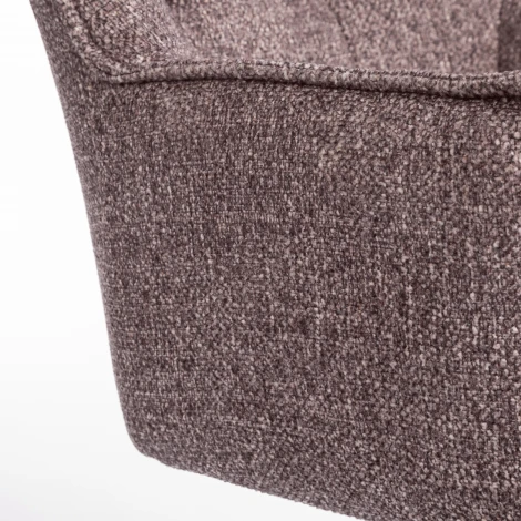 Кресло Lutz/Лутц/Луц хром велюр/букле, VT shape wood rose Tetchair 25479