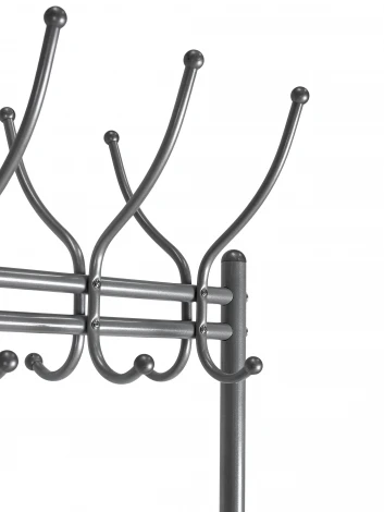 Вешалка напольная М 12М металлик Mebelik 009747