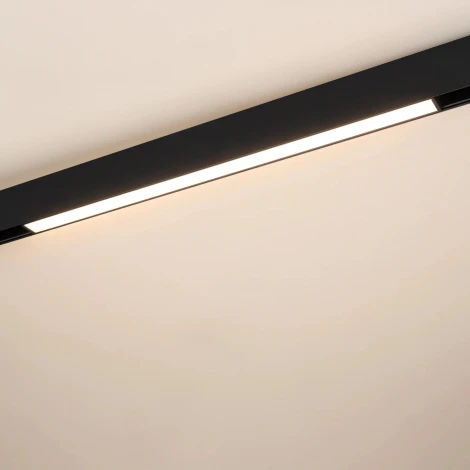 Трековый светильник MAG-ORIENT-FLAT-L465-16W Day4000 (BK, 100 deg, 48V) (Arlight, IP20 Металл) 033611(1)