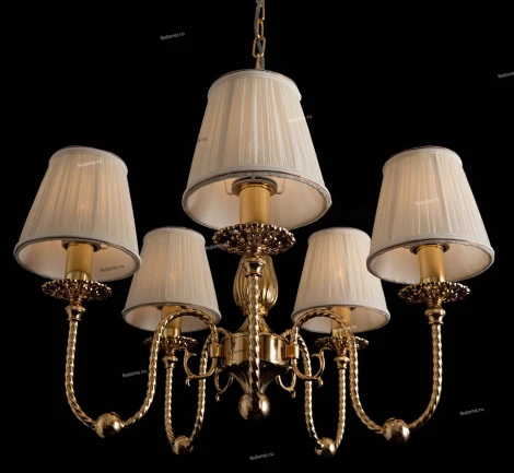 Подвесная люстра Arte Lamp Orafo A2044LM-5GO