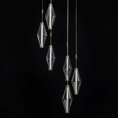 Подвесная люстра каскадная Citilux Tanna CL253030