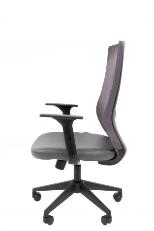 Офисное кресло Chairman 500LT Россия экокожа серый/TW-04 серый Б/П 7187917