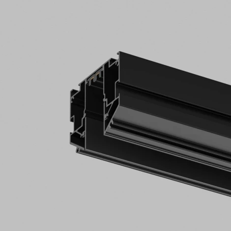 Шинопровод однофазный для натяжного потолка 220V 3 метра Denkirs SMART SLIM ONE | СМАРТ СЛИМ УАН TR2443-BK