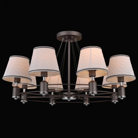Потолочная люстра Natali Kovaltseva Lord 75095/8C ANTIQUE GRAY