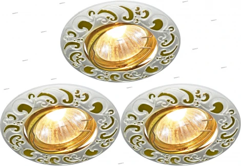 Встраиваемый точечный светильник Arte Lamp Legature A5108PL-3WG